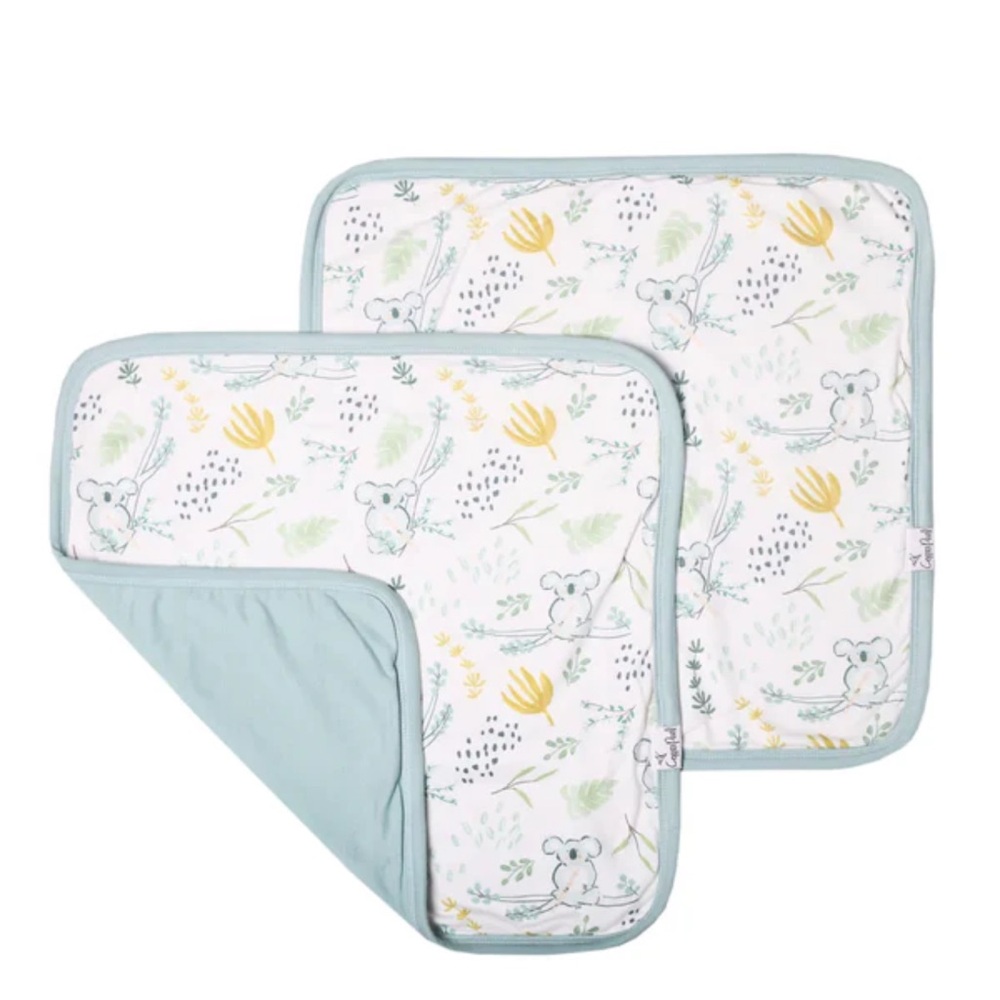 Copper Pearl Baby Security Blanket in Koala Print